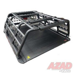 Toyota Hilux Compatible Roll bars for Roller Shutter - Adventure Bed Rack For Roof Tent (CF0020)