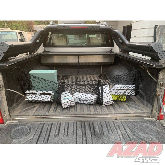 Truck net for miscellaneous storage Small product but great utility
