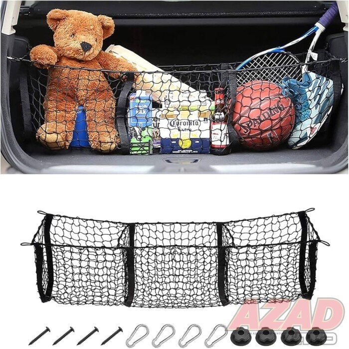 Truck net for miscellaneous storage Small product but great utility